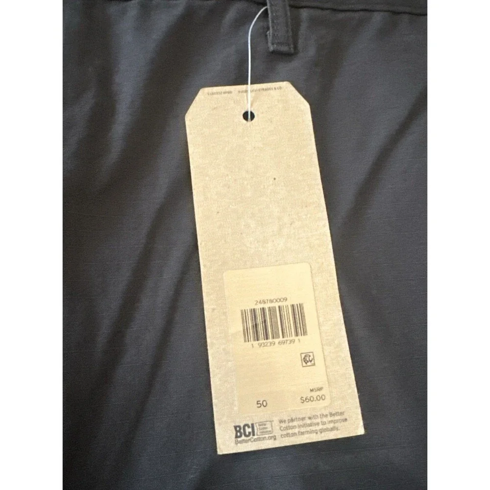 Levi's Carrier Cargo Shorts Men’s Size 50 Big & Tall Gray 100% Cotton NWT